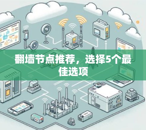 翻墙节点推荐，选择5个最佳选项