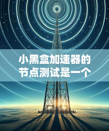 小黑盒加速器的节点测试是一个全面的系统性任务，涉及多个步骤和注意事项。以下是对小黑盒加速器节点测试的详细指南
